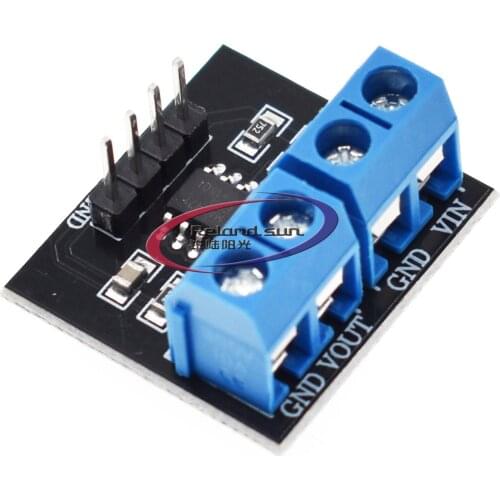 Max471 Voltage Current Sensor Module For Arduino Tester Board 5V DC 3-25V 0-3A