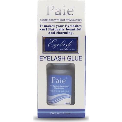 Paie 10ml Professional Eyelash Extension Glue Adhesive Glue Tasteless without Stimulation Quick Dry 5 seconds Black Glue Primer