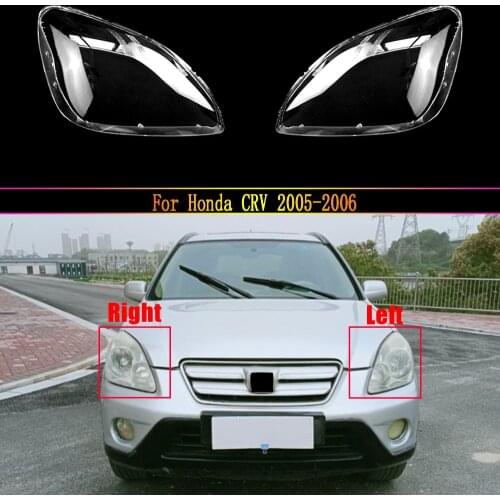 Headlight Lens For Honda CRV 2005 2006 Headlamp Cover Car Replacement Auto Shell Cover
