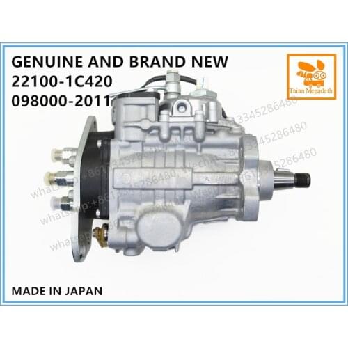 GENUINE AND BRAND NEW DIESEL FUEL PUMP 22100-1C420, 22100-1C170, 098000-2010, 098000-2011 FOR TOYOTA 1HD-FTE LAND CRUISER ENGINE