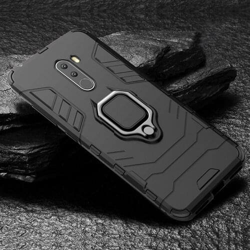 4 In 1 Shockproof Case For Xiaomi Pocophone F1 Max 3 2 Mix 2s 2 Case For Xiomi Xiaomi Max3 Poco F1 Magnetic Finger Holders Case