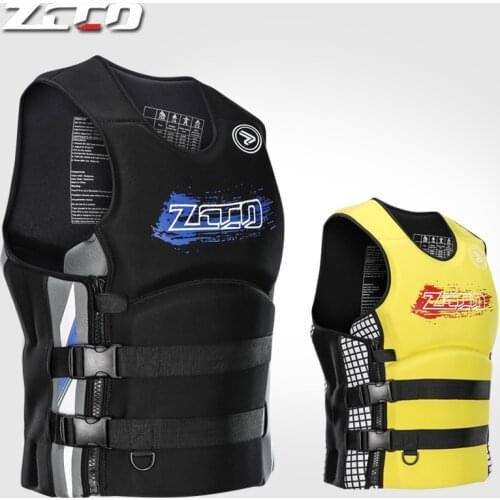 Adults Life Jacket Neoprene Safety Life Vest for Water Ski Wakeboard Swimming Life Jackets Zwemvest Kinderen Puddle Jumper