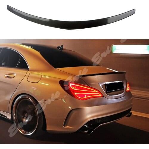 Carbon Fiber Rear Trunk Spoiler For Mercedes Benz E- Class W207 Coupe 2009 2010 2011 2012 2013 2014 2015 2016 AMG