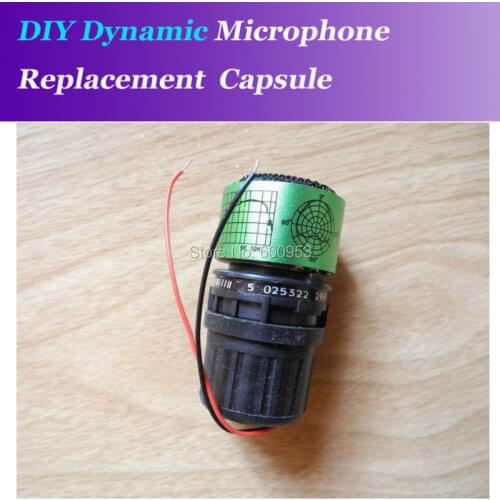 MICWL T47 Pro Replacement Dynamic Microphone Capsule Mic cartridge For Wireless Wired Mic System