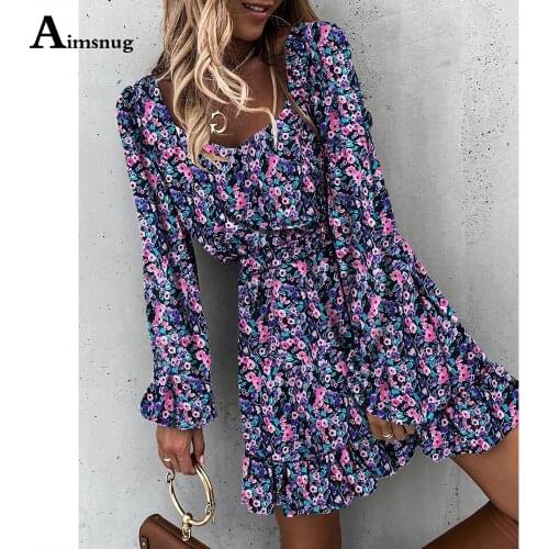 Plus size 3xl Women Sexy Chic Dress 2021 Summer New Patchwork Flower Print Party Dresses Ladies Bohemian Short Mini Dress Femme