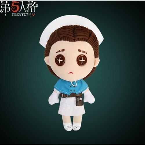 1pcs Anime Game Clothing Doll Identity V Survivor Doctor Emily Dale Plush Toy Cosplay Accessories New Girls Halloween Gift