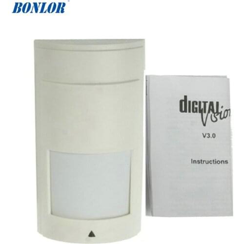 10 PCS) Indoor wired PIR and microwave digital intelligent motion sensor high quality paradox PA-525D For Free Shipping