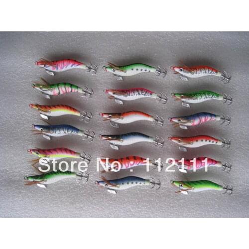 20pcsfishing lure 1.5# squid jigs (6cm length about 2.5inch)