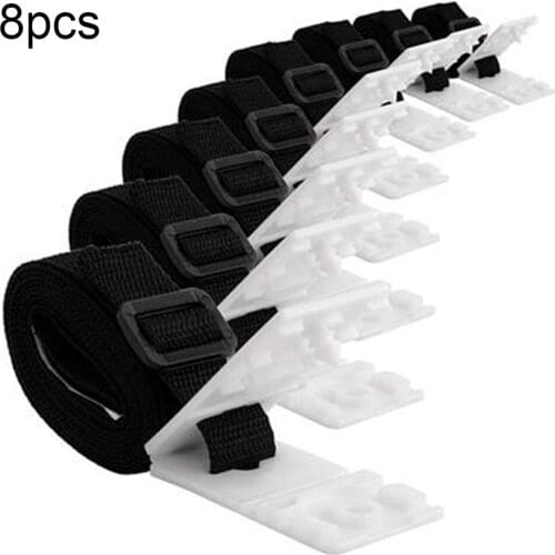 24PCS Pool Solar Cover Reel Attachment Straps Kit For In Ground Swimming Pool Solar Blanket Cover Reels Straps
