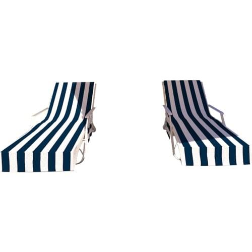 Beach Chair Cover Lounge Towel Storage Bag Swimming Pool Sun Shower Hotel Garden Stripes Tree Printed Mat