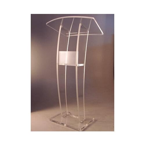 Clear Acrylic Church Pulpit Podiums Design/Lectern/Rostrum/PMMA Pulipit