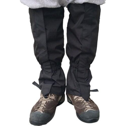 Unisex Waterproof Legging Gaiter Leg Cover Camping Hiking Ski Boot Travel Shoe Snow Hunting Climbing Gaiters Windproof New