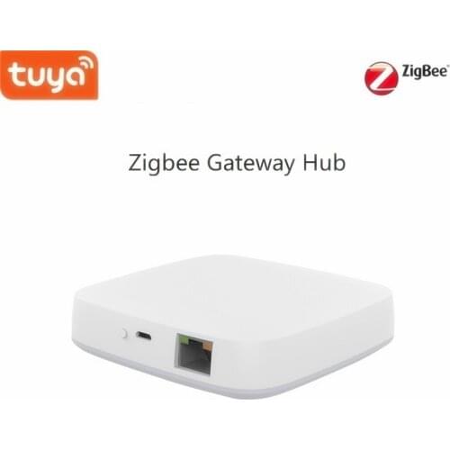 Smart Home Zigbee Gateway Hub,A Bridge of Smart Zigbee Devices, Work with Tuya Wifi Products in Same System