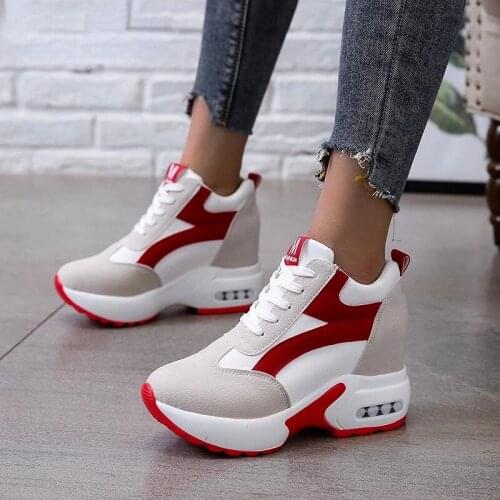 Women sneakers shoes for women Platform Shoes Women Breathable Height Increasing Shoes Trainers Sneakers Woman zapatillas mujer