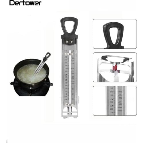 Stainless Steel Kitchen Craft Cooking Thermometer For Jam Sugar Candy Home Use Thermometer Household Temperature Detector Tool