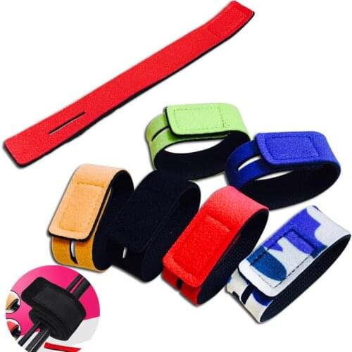2PC Diving Materials Fishing Tools Rod Tie Strap Suspenders Tackle Elastic Wrap Band Pole Holder Accessories Non-slip Firm