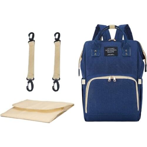 Multifunctional Baby Diaper Mummy Backpack Large Capacity Nappy Bag 20CA