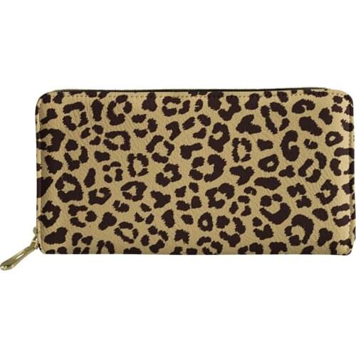 2020 New Fashion Ms Leather Wallet Leopard Printing Girls Card Package Female Money Bags Ladies Clutch Lady Bag
