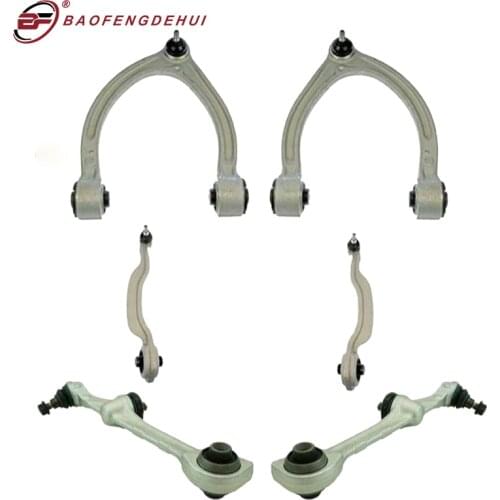 Front Suspension Upper Lower Forward Rearward Control Arm Wishbones Ball Joint For Mercedes-Benz W221 S400 S550 2007-2013
