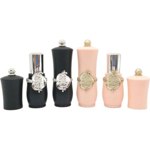 Retro Court Style Empty Lip Balm Tube Luxury Cosmetic Tool Refillable Lipstick Tube For Travel Lip Gloss Bottles 50pcs/lot