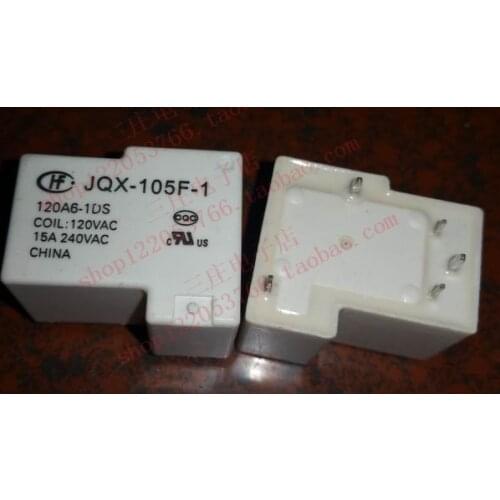 Relay JQX-105F-1 120A6-1DS T90-1B-120VAC-5P