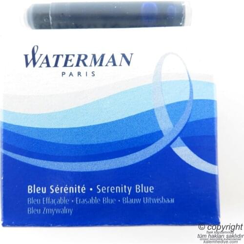 Waterman Blue Short Fountain Pen Cartridge