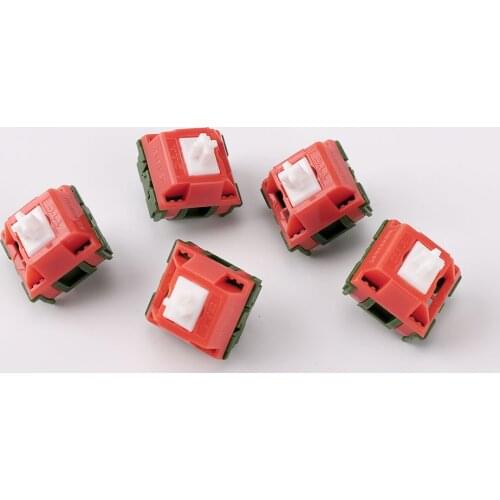 TTC Keyfirst Watermelon Milkshake Switch 45g Advanced Clicky Switches for Customized Mechanical Keyboard 3 PIns