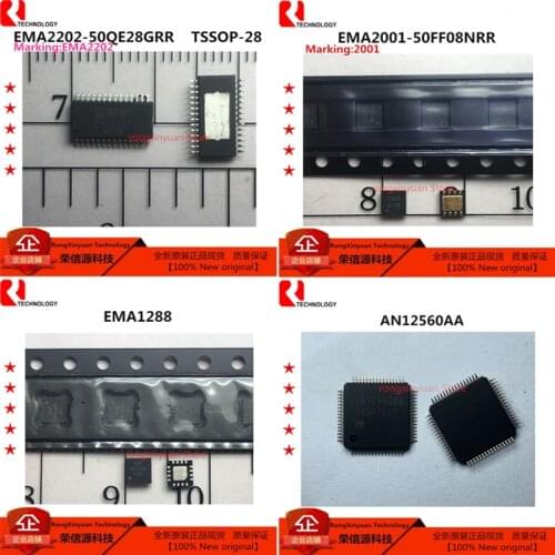 1pcs EMA2202-50QE28GRR EMA2202 EMA2001-50FF08NRR EMA2001 2001 EMA2001-50BA08GRR EMA1288-50HC16NRR EMA1288 AN12560AA AN12560A-VT