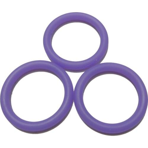 30pcs Orchid Silicone Pacifier Dummy Ring MAM Adapter Food Grade Silicone Inner Diameter 21mm