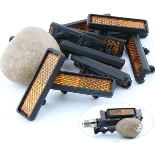 4pc Bicycle Pedal Reflector Safety Night Cycling Reflective Durable MTB Mountain Road Bike Bicycle Accessories