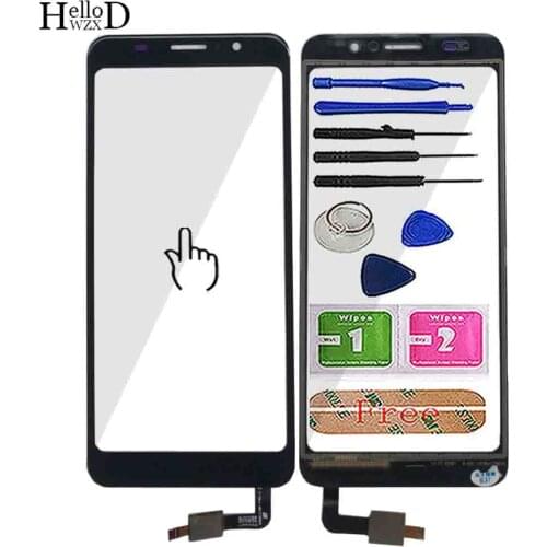 5.5'' Touch Screen TouchScreen For Homtom C8 Touch Screen Front Glass Digitizer Panel Touch Screen C 8 Mobile Tools Adhesive