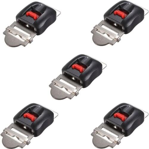 5Pcs Motorcycle Helmet Clip Chin Strap Quick Release Disconnect Buckle