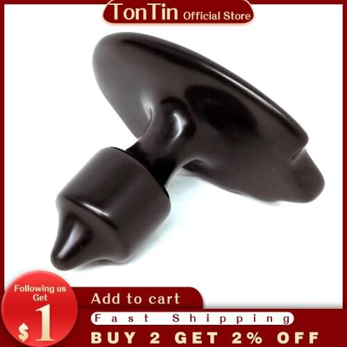 5A Natural Brown Bian-stone Multifunction Guasha Massage cone gua sha health care back massager