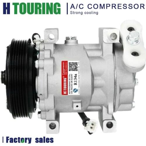 SD6V12 Car AC Air conditioning Compressor For PEUGEOT 206 CITROEN XSARA PICASSO 1.8L 2.0L Sanden 1421 6453EN 6453JH 9635587780