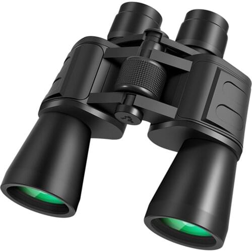 20×50 HD Zoom Binoculars Long Distance High Definition BAK4 Prism Binocular Telescope with Diopter Ring Waterproof Lens Cap