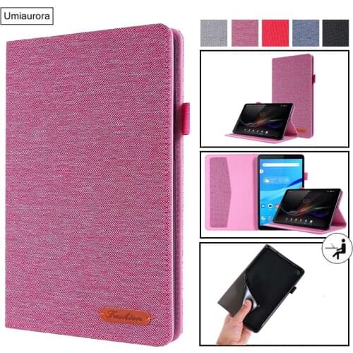 Tablet Case For Lenovo Tab M8 TB 8505F/X Cover Fold Stand Shell Funda for Tab P10 M7 7305F M10 FHD Plus 2nd Gen 10.1 X606F X306F
