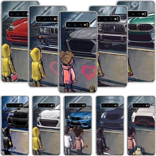 Boy See Sports Car Jdm Drift Phone Case For Samsung Galaxy A51 A71 A70 A50 A40 A30 A20E A10 A01 A21 A41 A20S A6 A7 A8 A9 Coque C