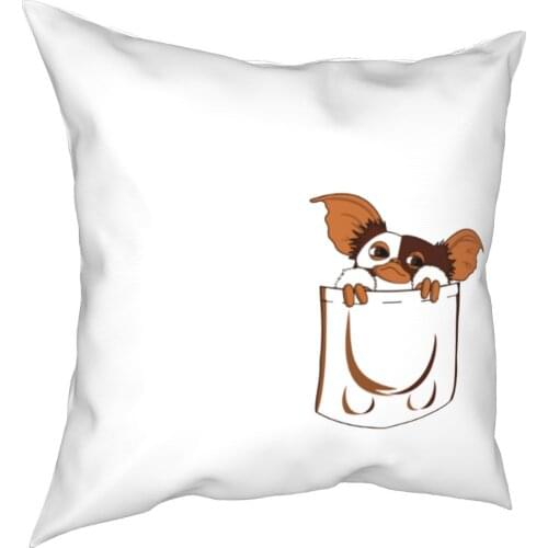 Gizmo Bag Pillow Cover Decorative Gremlin Monster Gremlin 80s Horror Christmas Pillow Case Cover House 45*45cm