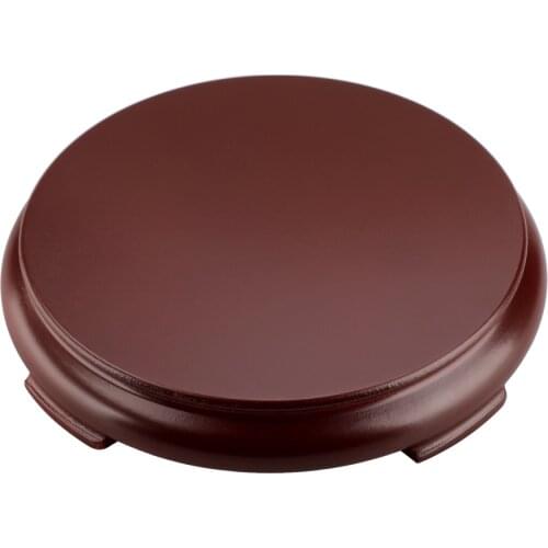 Pot Rack Base Solid Wood Carved Display Shelf Stand Holder Garden For Vase Home Decoration Wooden