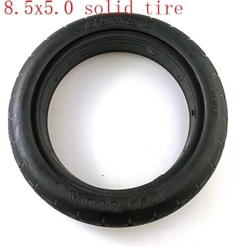 Hot sale 8.5x50 solid tires for electric scooter balancing car 8.5 Inch non inflatable solid explosion proof tyres8.5*50