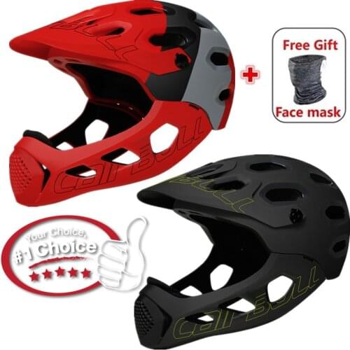 Cairbull Full Face MTB OFF-ROAD Lightweight Cycling Helmet casco integral Road Mountain Bike Helmet Bicycle Caps casco bicicleta