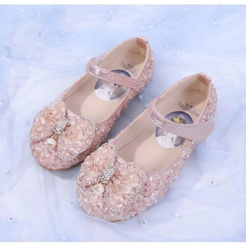 Fashion Girls Party Shoes Kids Flat Shoes Disney Frozen Children Leather Sandals For Baby Girls Elsa Shoes Christmas Gift