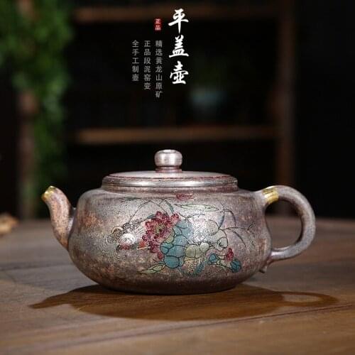 Set collection rain medium sand to burn pot of green Duan Ping labor king town GaiHu countries signed the technologist