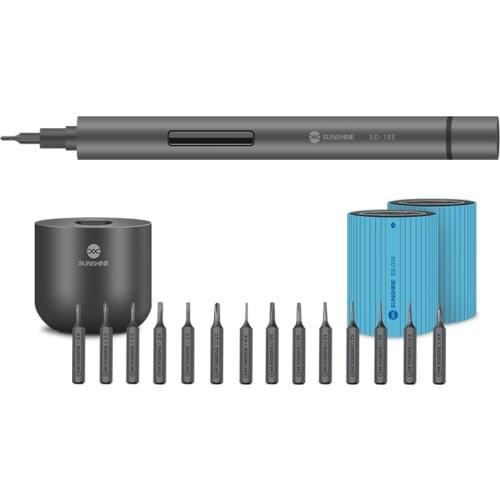 High Precision Electric Screwdriver Set S2 Alloy Steel With Mini Screwdriver Storage Box for Camera Mobile Phone iPad Repair