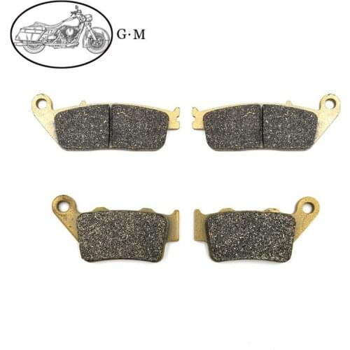 Motorcycle Front / Rear Brake Pads For YAMAHA WR 125 X (Supermoto) 2009-2016 WR 125 R 2009-2015
