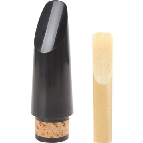Portable & Durable Professional Clarinet Mouthpiece with Reed