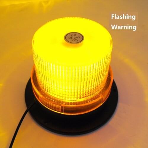 LED small yellow lights school engineering trailer flash lights roof warning cars