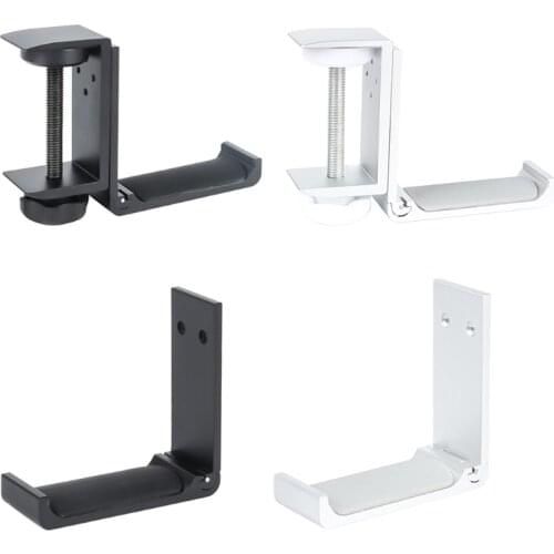 Universal Aluminum Alloy Headset Holder Adjustable Foldable Headphone Hanger Easily Carrying Lightweight Earphone Part