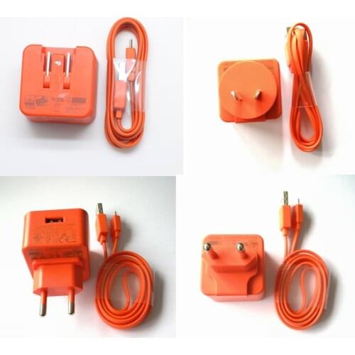 EU/KR 5V 2.3A charger AC adapter USB Charger power Charging Cord Cable for JBL Flip 3 4 Pulse 2 Charge 3 Speaker Orange
