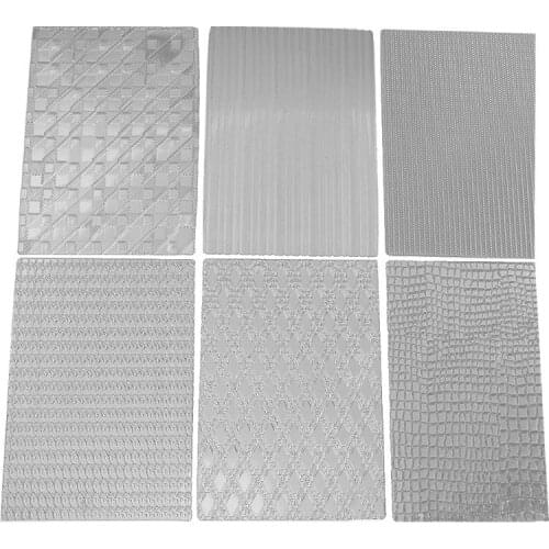 6pcs Fabric Cake Texture Mat Sugar Craft Decoration Fondant Cake Mold Tools